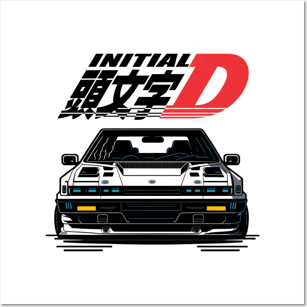 Initial D Wall Art by Untildaystory